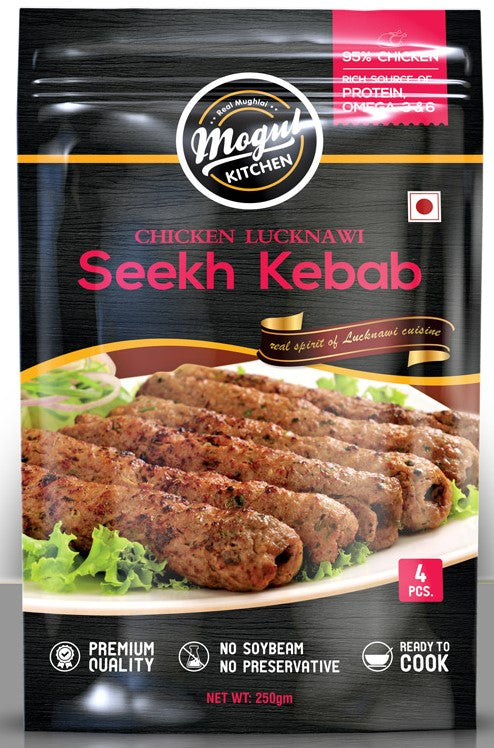 Chicken Lucknawi Seekh Kebab