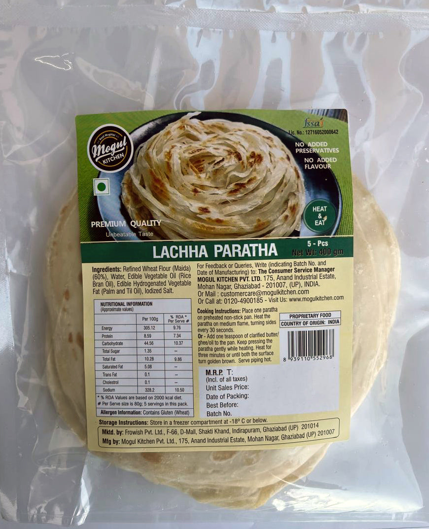 Lachha Paratha 400 gm